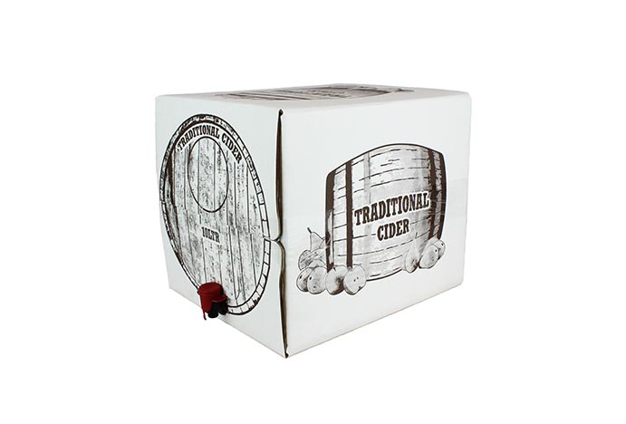 10 litre printed ale box - bag in box